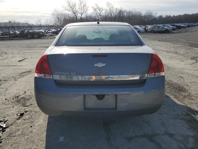 2G1WB58N489284681 - 2008 CHEVROLET IMPALA LS GRAY photo 6