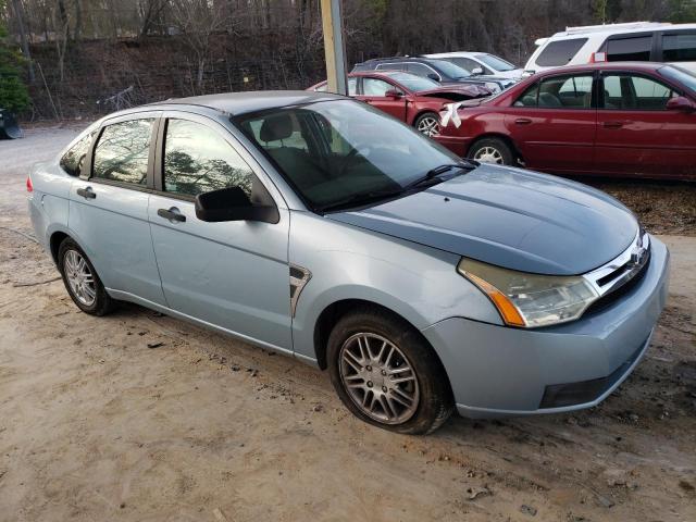 1FAHP35N78W188096 - 2008 FORD FOCUS SE BLUE photo 4