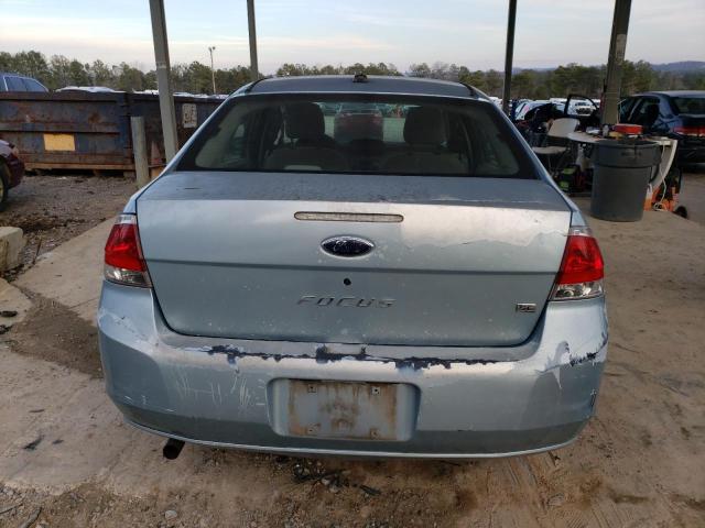 1FAHP35N78W188096 - 2008 FORD FOCUS SE BLUE photo 6