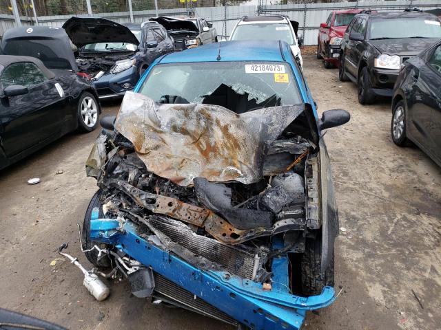 1FAFP31N37W110331 - 2007 FORD FOCUS ZX3 BLUE photo 5