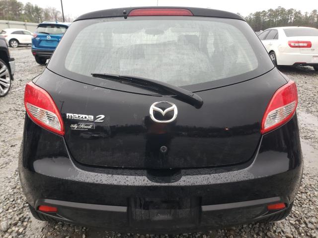 JM1DE1HY9B0122135 - 2011 MAZDA MAZDA2 BLACK photo 6