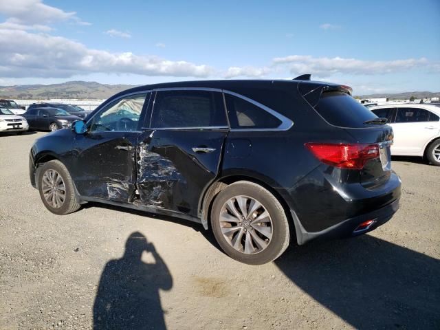 5FRYD3H49EB010629 - 2014 ACURA MDX TECHNOLOGY 黑色 照片 2