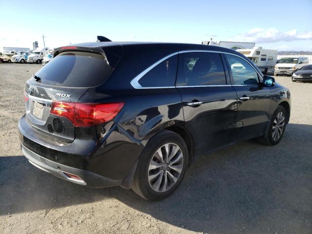 5FRYD3H49EB010629 - 2014 ACURA MDX TECHNOLOGY 黑色 照片 3