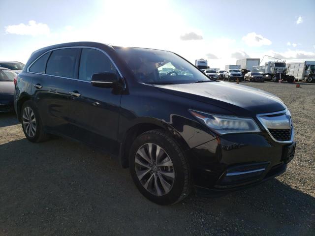 5FRYD3H49EB010629 - 2014 ACURA MDX TECHNOLOGY BLACK photo 4