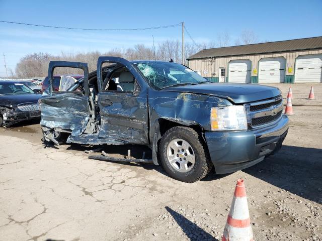 3GCEK13M68G106416 - 2008 CHEVROLET SILVERADO K1500 BLUE photo 4