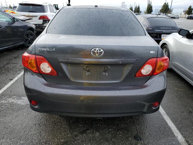 1NXBU4EEXAZ275373 - 2010 TOYOTA COROLLA BASE CHARCOAL photo 6