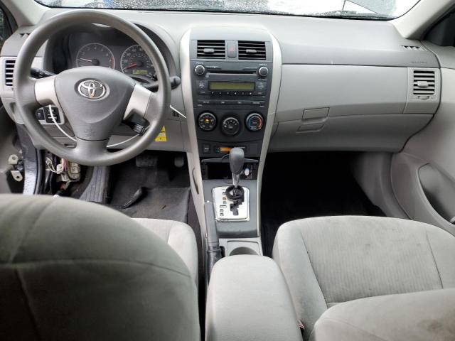 1NXBU4EEXAZ275373 - 2010 TOYOTA COROLLA BASE CHARCOAL photo 8