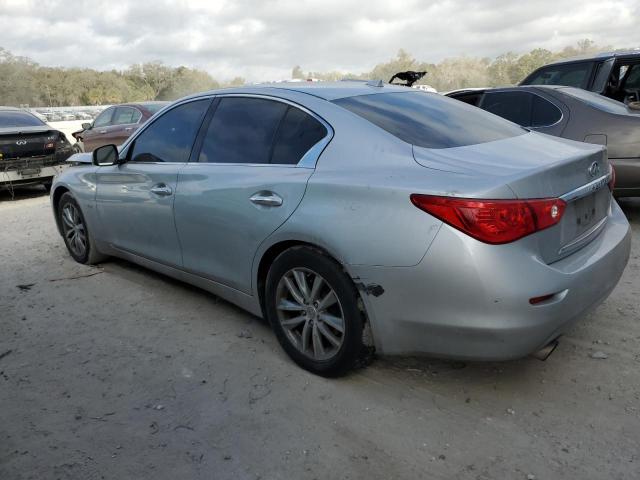 JN1CV7AP5GM201711 - 2016 INFINITI Q50 BASE SILVER photo 2