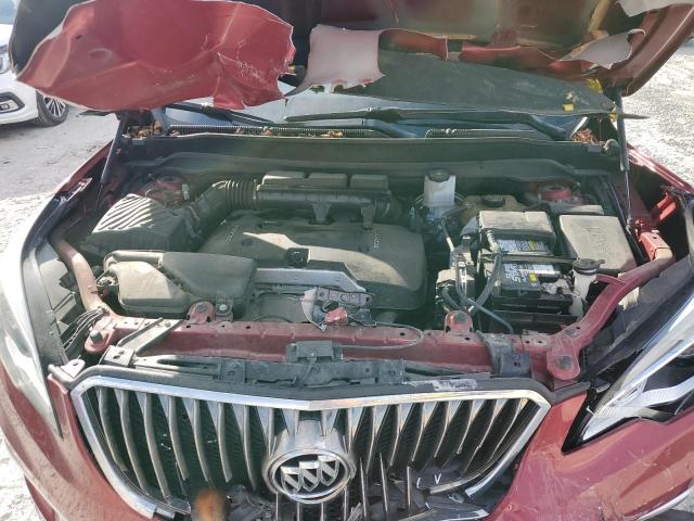 LRBFXBSA1HD109206 - 2017 BUICK ENVISION ESSENCE Շագանակագույն լուսանկար 11