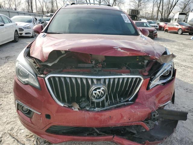 LRBFXBSA1HD109206 - 2017 BUICK ENVISION ESSENCE Շագանակագույն լուսանկար 5