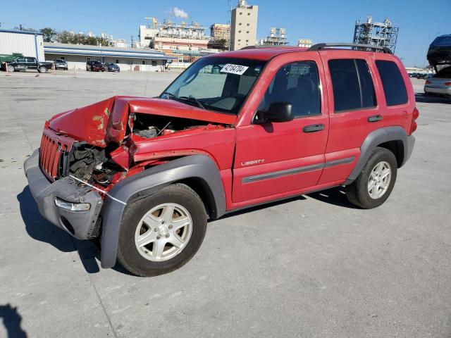 2004 JEEP LIBERTY SPORT, 