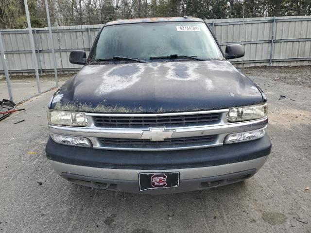 1GNEK13T65J259502 - 2005 CHEVROLET TAHOE K1500 BLUE photo 5