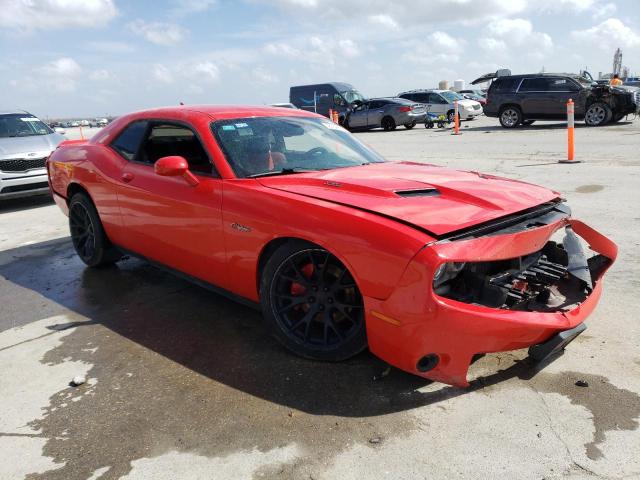 2C3CDZBT3FH711472 - 2015 DODGE CHALLENGER SXT PLUS RED photo 4