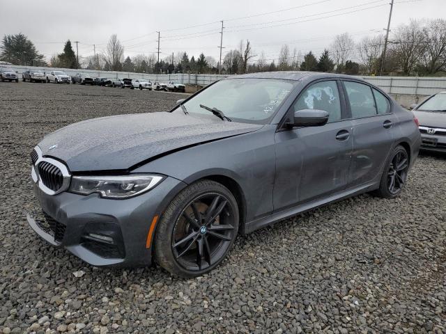 3MW5R7J04N8C70605 - 2022 BMW 330XI GRAY photo 1