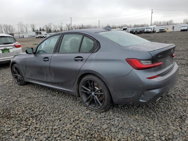 3MW5R7J04N8C70605 - 2022 BMW 330XI GRAY photo 2