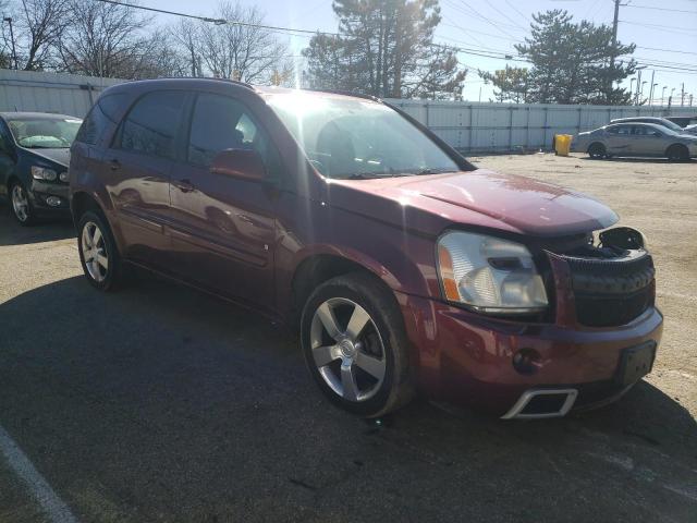 2CNDL937786321182 - 2008 CHEVROLET EQUINOX SPORT RED photo 4