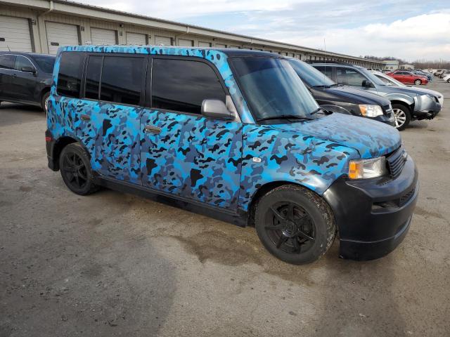 JTLKT324754013107 - 2005 TOYOTA SCION XB BLUE photo 4