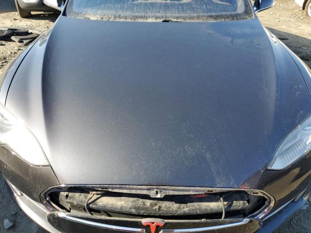 5YJSA1E46FF104221 - 2015 TESLA MODEL S ნაცრისფერი ფოტო 11