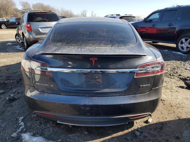 5YJSA1E46FF104221 - 2015 TESLA MODEL S GRAY photo 6