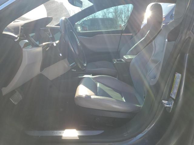 5YJSA1E46FF104221 - 2015 TESLA MODEL S ნაცრისფერი ფოტო 7