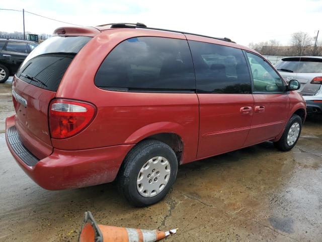 2C4GP44363R112799 - 2003 CHRYSLER TOWN & COU LX RED photo 3