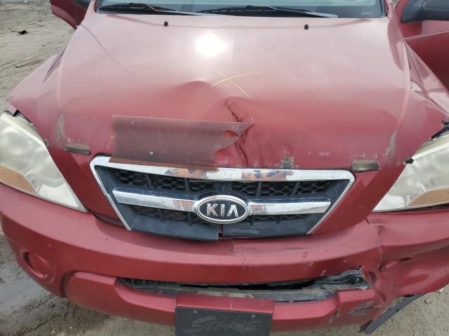 KNDJD735195892347 - 2009 KIA SORENTO LX RED photo 12