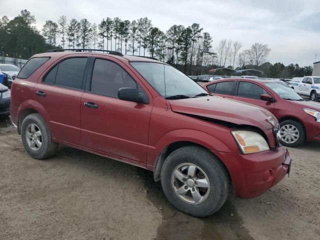 KNDJD735195892347 - 2009 KIA SORENTO LX RED photo 4