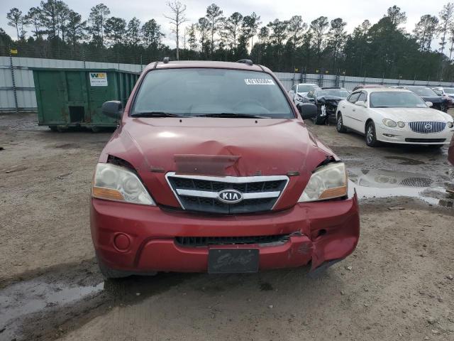 KNDJD735195892347 - 2009 KIA SORENTO LX RED photo 5