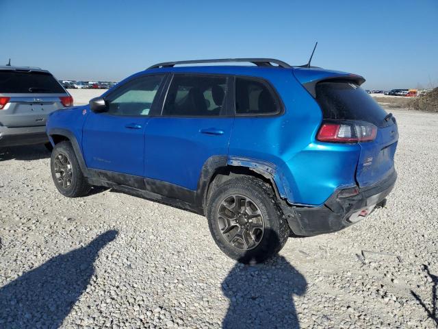 1C4PJMBX2MD139459 - 2021 JEEP CHEROKEE TRAILHAWK BLUE photo 2