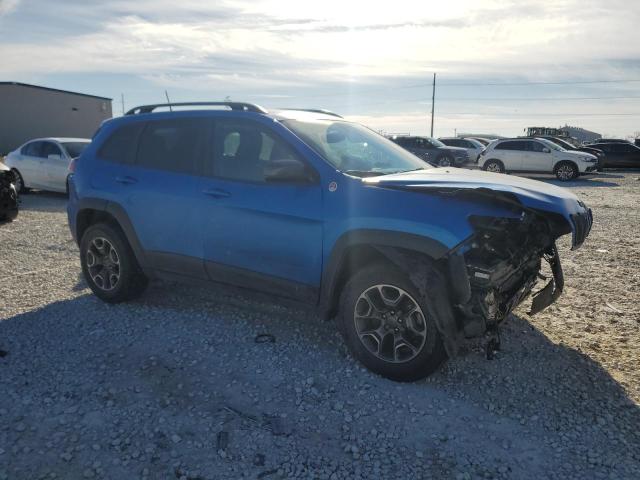 1C4PJMBX2MD139459 - 2021 JEEP CHEROKEE TRAILHAWK BLUE photo 4