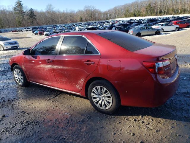 4T4BF1FKXCR206110 - 2012 TOYOTA CAMRY BASE RED photo 2