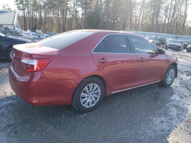 4T4BF1FKXCR206110 - 2012 TOYOTA CAMRY BASE RED photo 3