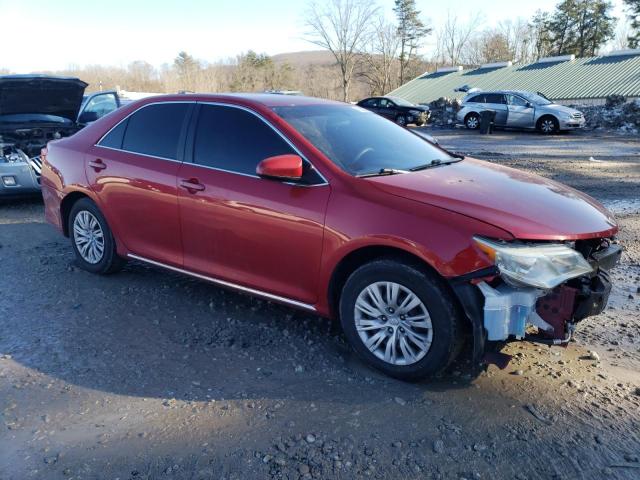 4T4BF1FKXCR206110 - 2012 TOYOTA CAMRY BASE RED photo 4