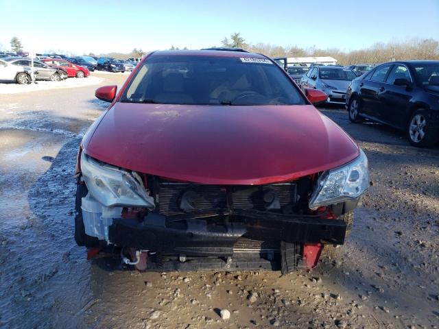 4T4BF1FKXCR206110 - 2012 TOYOTA CAMRY BASE RED photo 5