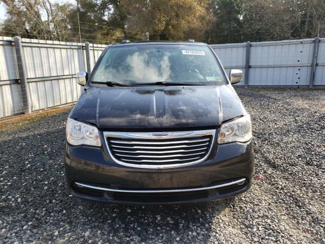 2C4RC1CG5CR138124 - 2012 CHRYSLER TOWN & COU TOURING L BLACK photo 5