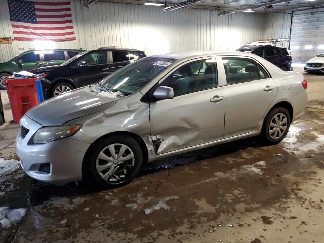 JTDBL40E899059454 - 2009 TOYOTA COROLLA BASE SILVER photo 1