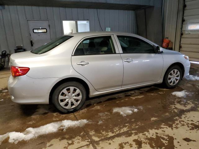 JTDBL40E899059454 - 2009 TOYOTA COROLLA BASE SILVER photo 3