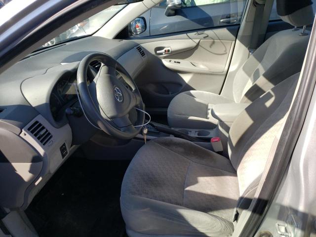 JTDBL40E899059454 - 2009 TOYOTA COROLLA BASE SILVER photo 7
