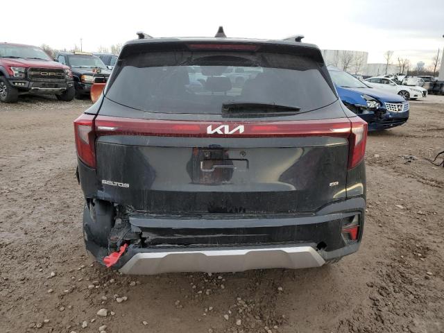 KNDEUCAA6R7471335 - 2024 KIA SELTOS S BLACK photo 6