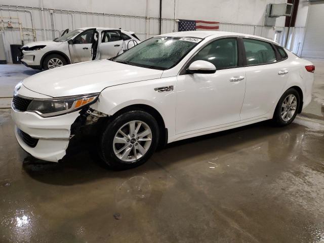 KNAGT4L39G5103673 - 2016 KIA OPTIMA LX WHITE photo 1