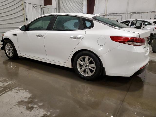 KNAGT4L39G5103673 - 2016 KIA OPTIMA LX WHITE photo 2