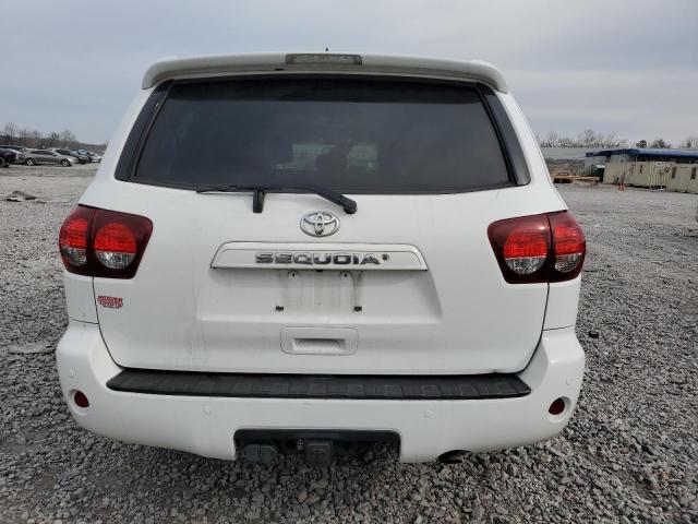 5TDZY5G19JS071675 - 2018 TOYOTA SEQUOIA SR5 WHITE photo 6