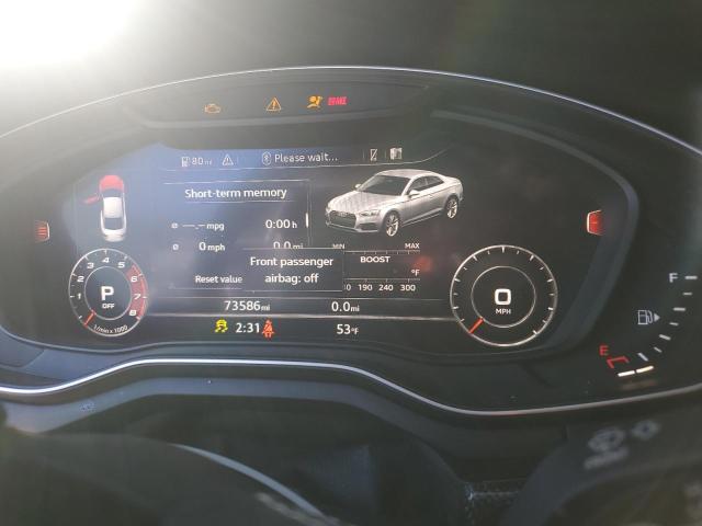 WAUR4AF55JA009600 - 2018 AUDI S5 PRESTIGE BLUE photo 9