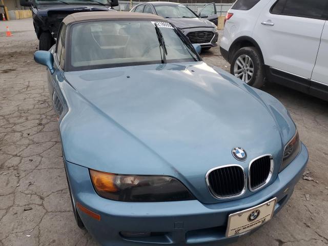 4USCH732XVLB84426 - 1997 BMW Z3 1.9 BLUE photo 5