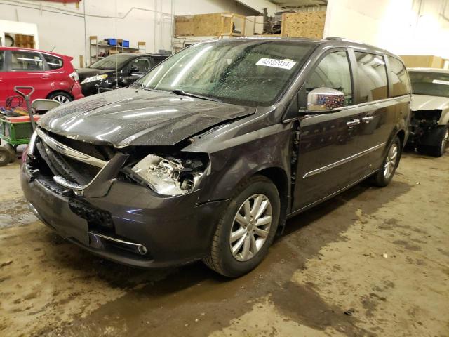 2C4RC1GG3GR177343 - 2016 CHRYSLER TOWN & COU LIMITED PLATINUM GRAY photo 1