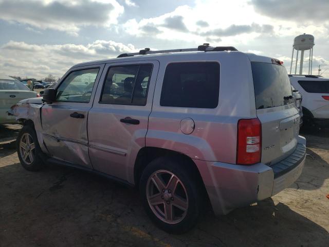 1J8FF48W27D293873 - 2007 JEEP PATRIOT LIMITED SILVER photo 2