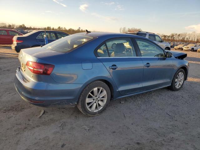 3VWD67AJ3GM231799 - 2016 VOLKSWAGEN JETTA SE BLUE photo 3