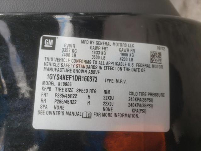 1GYS4KEF1DR160373 - 2013 CADILLAC ESCALADE ESV PLATINUM Qara foto 14