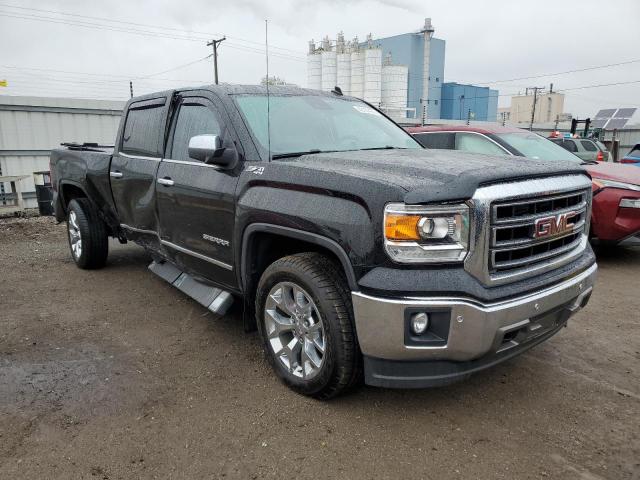 3GTU2VEC7EG304232 - 2014 GMC SIERRA K1500 SLT BLACK photo 4