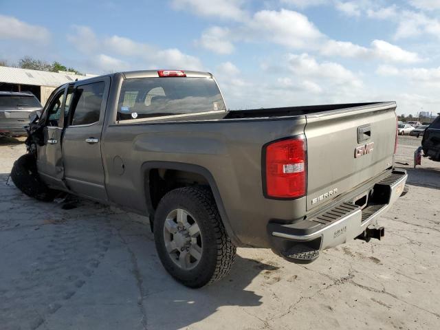 1GT12TEG7HF152243 - 2017 GMC SIERRA K2500 SLT GRAY photo 2